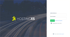 Desktop Screenshot of controlpanel.hostingxs.nl